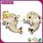  Express In Spanish Crystal Dolphin Elephant Earring
