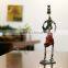 High quality Home decor pewter casting African figurine