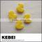 China bulk children's buttons,no hole yellow duck button