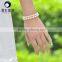 pearl jewelry fresh water pearl multilayer bracelets bangles
