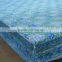 Indian Hand Block Printed Tablecloth Blue Daffodils