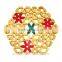 Color Bamboo Hexagon Placement Table Mat Handmade Mats And Pads