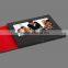 Leather Media Advertising Video Brochure/Video Cards/lcd video book,lcd video magazine