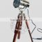 NAUTICAL SEARCHLIGHT WITH TRIPOD STAND - COLLECTIBLE MARINE SPOTLIGHT ON TRIPOD