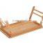 2015 new hot bamboo samll folding laptop table on bed