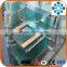 grade A 15mm thick flat clear tempered glass