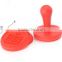 set of 3 home made silicone cookie stamp