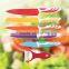 8pcs non stick coating stainless steel knife set