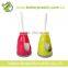Plastic Toilet Cleaning Brush And Holder