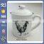 Black and white chicken porcelain kitchen and home decorative items