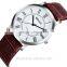 Customized Logo Cheap Minimalist Simple Men Leather Watch
