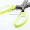 The high quality stainless steel kitchen herb scissor
