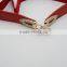 rhinestone plastic buckle belt for lady eco-friendly material strethc fiber elastic rayon PU belt making machine