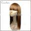 High temperature resistant Synthetic lace front wig orange blond color synthetic wig at wholesale price best selling wig