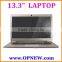 Cheap 13" Netbook dual core Laptop computer Notebook wm8880 cpu 1.52Ghz with Bluetooth RJ45 port HDM 1GB DDRII 16GB Nandflash