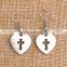 Heart Drop Dangle Earring Vintage Fashion Jewelry