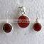 Good Health !! Carnelian 925 Sterling Silver 3 Pieces Set, All Kinds Of 925 Sterling Silver Jewelry, Handmade Jewelry