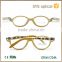 Latest beautiful color baby optic ,as well as pattern temple chic kid glasses frame
