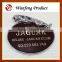 Custom Fashion Decorative Metal Nameplates/3d nameplate