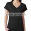 Zegaapparel good quality colorful plain v neck wholesale short sleeve women t shirt (167)