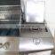 Outdoor Butane BBQ Gas Grill / Cast Iron Cooking Grates Round Gas Grill