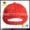 Designed embroidery cotton 6 panel baseball cap