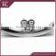 15cm fashion style kiss lock round metal handbag frame