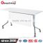 folding training desk ,table with front panels table /desk(QM-10)