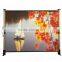 pvc white matt projection screen fabric/Perforated screen/rear projection film/3D Silver screen fabric table screen