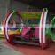 Indoor leswing happy car colourful lights 2 seats leswing car for adult and kids