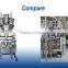 frozen food, cashew nuts compact packing machine with multihead weigher