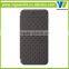 Ultra Slim leather Case with crystal pc shell for iphone 7 plus