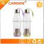 Wholesale outdoor safety tea infuser silicone water bottle