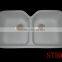 Acrylic Solid Surface Sinks For Kitchen Countertops, deep kitchen double bowl kitchen sink , resin kitchen sink