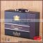 High quality special design wine box, leather wine box, wine box wood