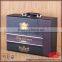 Promotional carry wine gift box for 2 bottle