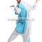 New Legendary Blue Unicorn Adult Animal Full Body Pajamas Party Costume