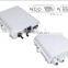 Wall mounting waterproof connector 8pc SC adapter fiber optical distribution box