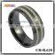 Hottest Wholesales Red & Black Carbon Fiber Inlay Tungsten Ring