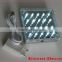 Square 4 inch single color 20pcs LED rechargeable battery operated led decoration light for wedding