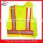 USA style high visibility fluorescent reflective traffic safety vest