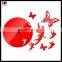 Wall Sticker Decoration Printing Wall Mirror Sticker Clock