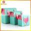 customized paper plastic cake box for wedding
