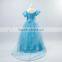 2015 latest design baby girl perfect Christmas dress original selling cheaper long Sofia Princess dress