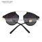 Shinny Gold Metal Brow Bar Sunglasses Women Designer Sunglasses Fashion Summer Style Black /Demi Havana Color 6604C