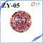 wholesale the latest resin druzy cabochon AB color for jewelry