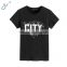 Customised Yiwu Market Men's Black Digital Printed T Shirts Wholesale