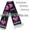 Acrylic & Spandex Knitted Scarf