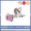 Good Design Mens Jewelry Pink and Coffee Stone Hot Sell Cufflinks