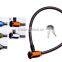 Black bicycle lock bike cable lock bike lock set